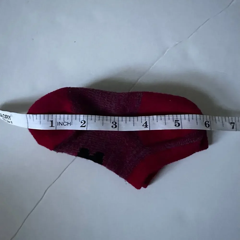 Under Armour Red Ankle Socks - Athletic Performance